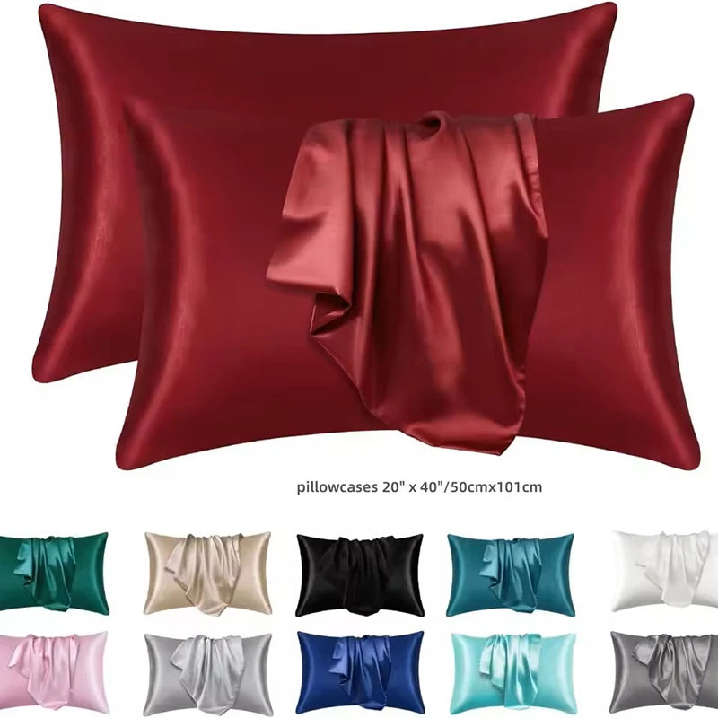 LuxeSilks™ Silky Pillowcases