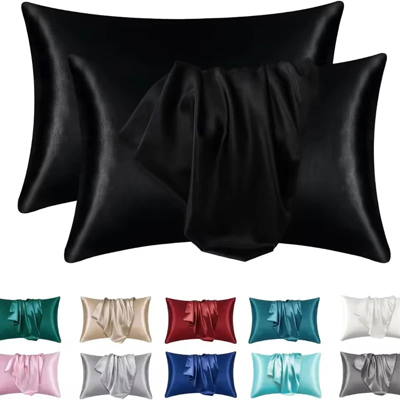 LuxeSilks™ Silky Pillowcases