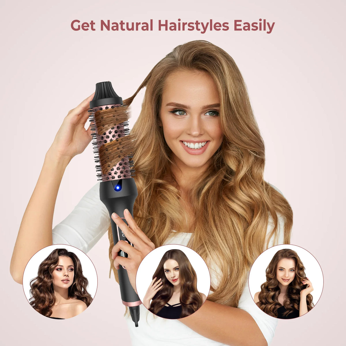 LustraWave™ Heated Styling Brush