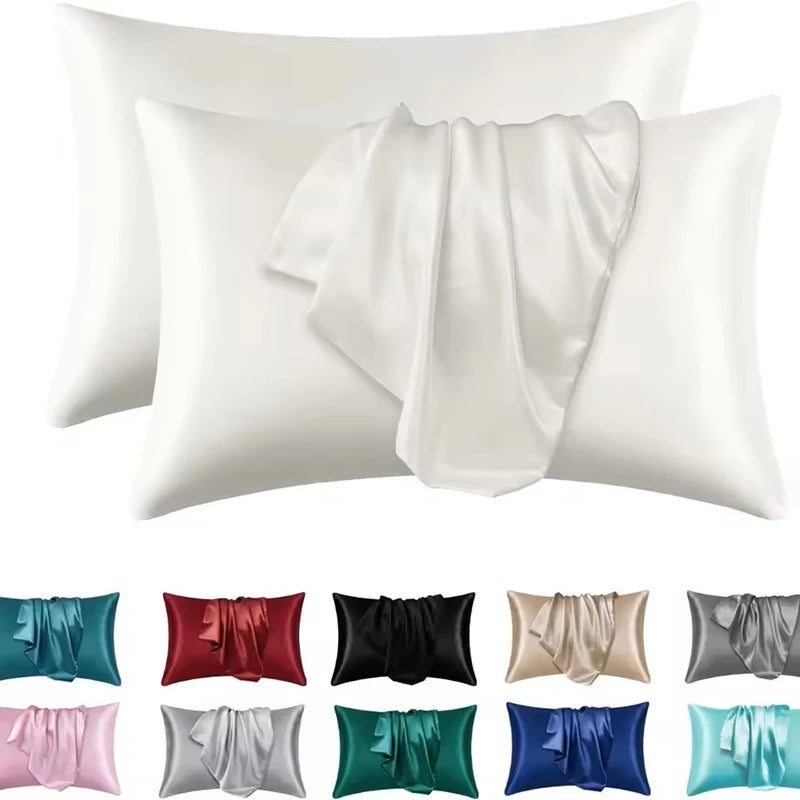LuxeSilks™ Silky Pillowcases